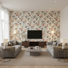 Inisfree - Sunset Multi By Lee Jofa | Carrier And Company |Botanical & Floral  Multipurpose Print - Living Room Room Setting
