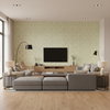 Laine Print - Mist Green By Lee Jofa | Westport | Botanical & Floral Multipurpose Print - Living Room Room Setting