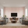 Laine Print - Petal Pink By Lee Jofa | Westport | Botanical & Floral Multipurpose Print - Living Room Room Setting