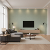 Leuven - Celadon Light Green By Lee Jofa | Paolo Moschino Fabrics |Solid Texture Upholstery - Living Room Room Setting