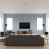 Leuven - Cielo Blue By Lee Jofa | Paolo Moschino Fabrics |Solid Texture Upholstery - Living Room Room Setting