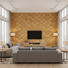 Levens Velvet - Gold Gold By Lee Jofa | Harlington Velvets |Modern Plaid / Check Upholstery Velvet - Living Room Room Setting