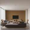 Lille Linen - Bronze Brown By Lee Jofa | Perfect Plains | Solid Multipurpose - Living Room Room Setting