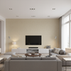 Lille Linen - Champagne Beige By Lee Jofa | Perfect Plains | Solid Multipurpose - Living Room Room Setting