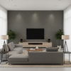 Lille Linen - Dune Grass Light Grey By Lee Jofa | Perfect Plains | Solid Multipurpose - Living Room Room Setting