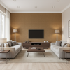 Lille Linen - Gold Gold By Lee Jofa | Perfect Plains | Solid Multipurpose - Living Room Room Setting
