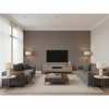 Lille Linen - Pewter Beige By Lee Jofa | Gis | Solid Multipurpose - Living Room Room Setting