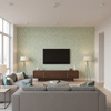 Mago - Lagoon Turquoise By Lee Jofa | Merkato |Animal Skins  Upholstery Weave - Living Room Room Setting
