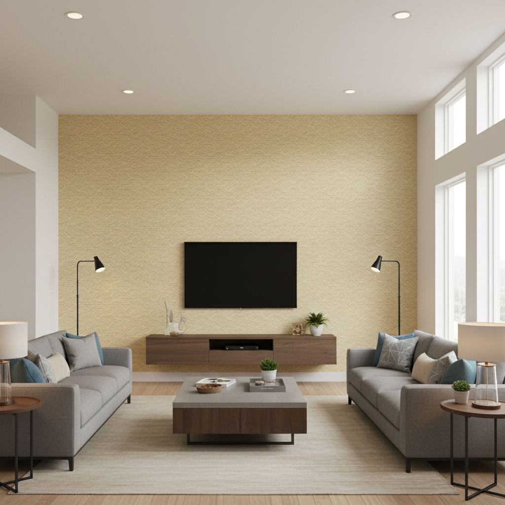 Maldon Weave - Sand Beige By Lee Jofa | Linford Weaves | Diamond Upholstery - Living Room Room Setting
