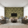 Mansfield Linen Woodlan - Living Room Room Setting
