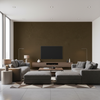 Oxford Velvet - Cocoa Brown By Lee Jofa |  |Solid Texture Upholstery Velvet - Living Room Room Setting