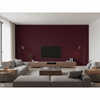 Oxford Velvet - Cranberry Burgundy/Red By Lee Jofa |  |Solid Texture Upholstery Velvet - Living Room Room Setting