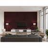 Oxford Velvet - Merlot Burgundy By Lee Jofa |  |Solid Texture Upholstery Velvet - Living Room Room Setting