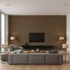 Oxford Velvet - Mocha Taupe By Lee Jofa |  |Solid Texture Upholstery Velvet - Living Room Room Setting