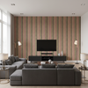 Picket - Multi/Plum Multi By Lee Jofa | Carrier And Company | Geometric Upholstery Velvet - Living Room Room Setting