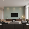 Queen Victoria - Aqua Light Blue By Lee Jofa | James Huniford |Solid Texture Upholstery Velvet - Living Room Room Setting