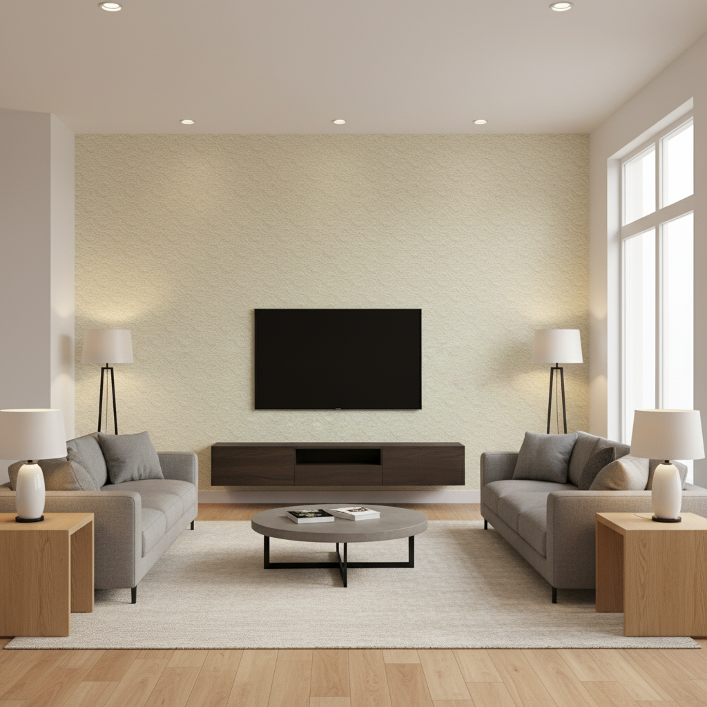 Seaford Weave - Ivory Ivory By Lee Jofa | Linford Weaves | Diamond Upholstery - Living Room Room Setting