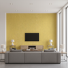 Skye Wool - Goldenrod Yellow By Lee Jofa |  |Solid Texture Upholstery Wool - Living Room Room Setting