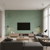 Skye Wool - Mint Green By Lee Jofa |  |Solid Texture Upholstery Wool - Living Room Room Setting