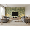 Tetbury - Blue/Green Blue By Lee Jofa | Royal Oak Anniversary | Medallion / Suzani / Persian Multipurpose Print - Living Room Room Setting