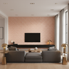 Triana Weave - Petal Pink By Lee Jofa | Triana Weaves |Small Scale Texture Upholstery - Living Room Room Setting