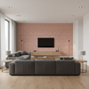 Varona - Berry Burgundy/Red By Lee Jofa | Westport |Texture Solid Upholstery - Living Room Room Setting