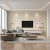 Watermill Linen - Cloud White By Lee Jofa | Colour Complements Ii |Solid Texture Multipurpose - Living Room Room Setting