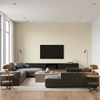 Watermill Linen - Cream White By Lee Jofa | Colour Complements Ii |Solid Texture Multipurpose - Living Room Room Setting
