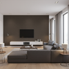Watermill Linen - Seal Grey By Lee Jofa | Colour Complements Ii |Solid Texture Multipurpose - Living Room Room Setting
