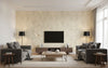 Agrigente Via Vittorio Veneto | Elitis - Living Room Visualization (AI-generated, may not be to scale. Verify pattern scale with product specifications.)