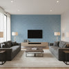 AT9844 | Thibaut - Living Room Visualization (AI-generated, may not be to scale. Verify pattern scale with product specifications.)