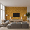 Beadazzled Scotch On The Rocks | Maya Romanoff - Living Room Visualization (AI-generated, may not be to scale. Verify pattern scale with product specifications.)