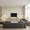 BF10991.2.0 | Kravet - Living Room Visualization (AI-generated, may not be to scale. Verify pattern scale with product specifications.)