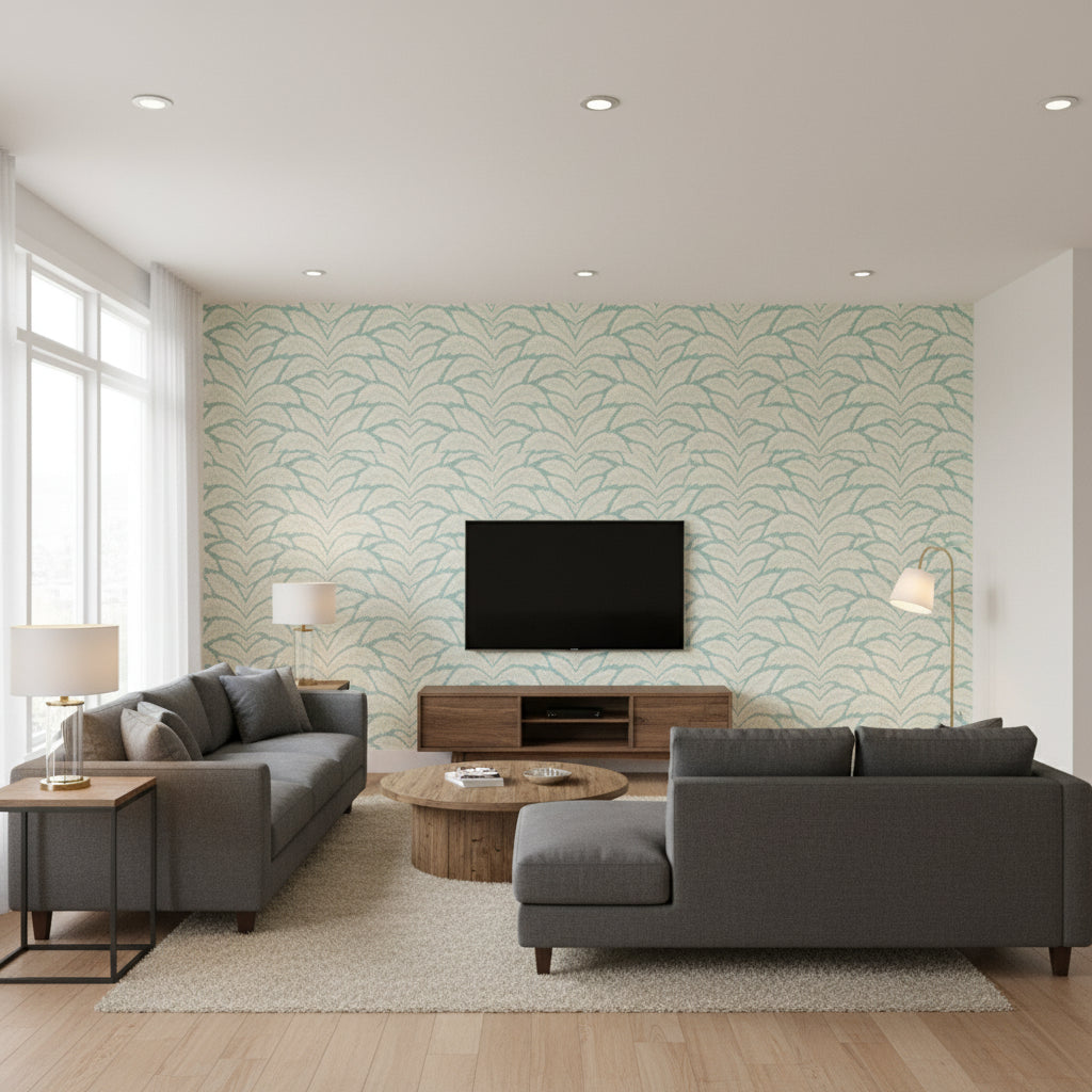 BR-69071.513.0 | Kravet - Living Room Visualization (AI-generated, may not be to scale. Verify pattern scale with product specifications.)