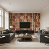 BR-69080.166.0 | Kravet - Living Room Visualization (AI-generated, may not be to scale. Verify pattern scale with product specifications.)