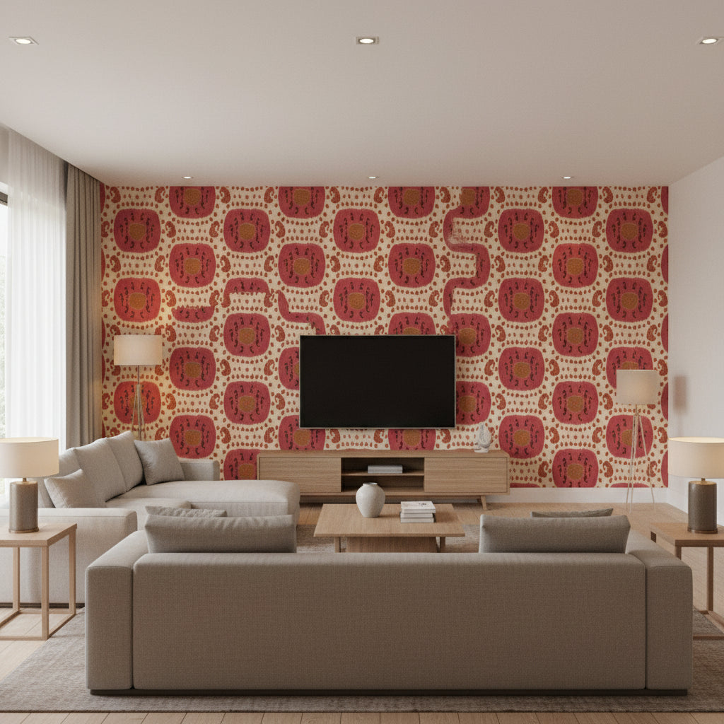 BR-71110.119.0 | Kravet - Living Room Visualization (AI-generated, may not be to scale. Verify pattern scale with product specifications.)