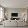 BW45044.7.0 | Kravet - Living Room Visualization (AI-generated, may not be to scale. Verify pattern scale with product specifications.)