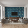 BW45044.9.0 | Kravet - Living Room Visualization (AI-generated, may not be to scale. Verify pattern scale with product specifications.)
