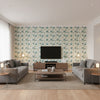 BW45066.5.0 | Kravet - Living Room Visualization (AI-generated, may not be to scale. Verify pattern scale with product specifications.)