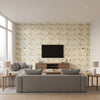 BW45066.8.0 | Kravet - Living Room Visualization (AI-generated, may not be to scale. Verify pattern scale with product specifications.)