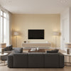 BW45118.4.0 | Kravet - Living Room Visualization (AI-generated, may not be to scale. Verify pattern scale with product specifications.)