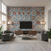 BW45126.5.0 | Kravet - Living Room Visualization (AI-generated, may not be to scale. Verify pattern scale with product specifications.)
