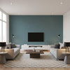 CL1029 | Ralph Lauren - Living Room Visualization (AI-generated, may not be to scale. Verify pattern scale with product specifications.)