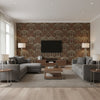 Crayford Paisley Tobacco |    Ralph Lauren - Living Room Visualization (AI-generated, may not be to scale. Verify pattern scale with product specifications.)