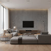Crackle - Black Black By Cole & Son | Cole & Son Curio |  Wallcovering Print - Living Room Visualization (AI-generated, may not be to scale. Verify pattern scale with product specifications.)