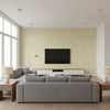 Pebble - Cream Beige By Cole & Son | Cole & Son Landscape Plains |  Wallcovering Print - Living Room Visualization (AI-generated, may not be to scale. Verify pattern scale with product specifications.)