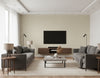 Nautical Twine Stringcloth Sand Dunes | Architectural Wallcoverings - Living Room Visualization (AI-generated, may not be to scale. Verify pattern scale with product specifications.)