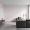 PALAWAN Lavender | Thibaut Wallcoverings - Living Room Visualization (AI-generated, may not be to scale. Verify pattern scale with product specifications.)