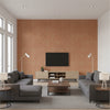 Damask | Mind The Gap - Living Room Visualization (AI-generated, may not be to scale. Verify pattern scale with product specifications.)