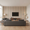 Jochberg Taupe | Mind The Gap - Living Room Visualization (AI-generated, may not be to scale. Verify pattern scale with product specifications.)